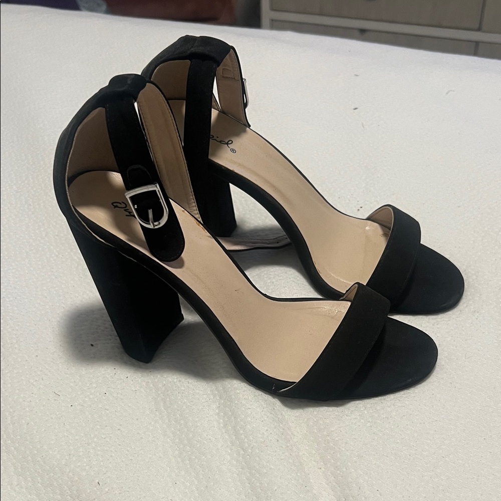 Elegant Black Women's Heels